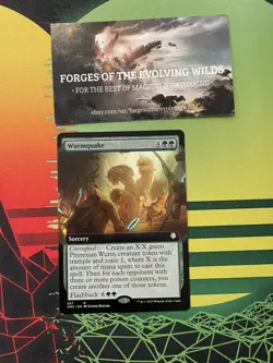 Wurmquake Extended Art - ONC Phyrexia Commander All Will Be One - Image 1