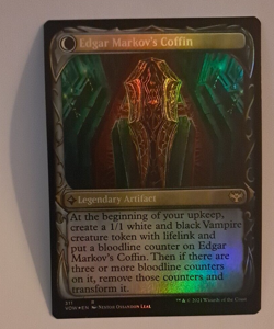 Edgar Charmed Groom Showcase Fang FOIL NM Crimson Vow Magic the Gathering MTG - Image 2