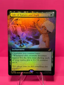 Tale of Katara and Toph (Extended Art FOIL) TLE Avatar: the Last Airbender - MTG - Image 1