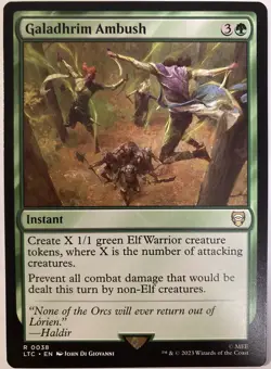 Magic the Gathering: Galadhrim Ambush Showcase Scrolls 0038 LTC Rare! NM Regular - Image 1