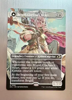 Brigid, Clachan’s Heart - 285 - MTG: Lorwyn Eclipsed -Borderless - Rare -Regular - Image 1