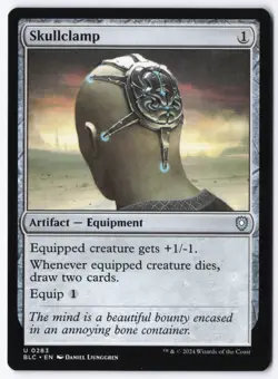 Skullclamp U Commander: Bloomburrow 283 NM - Image 1