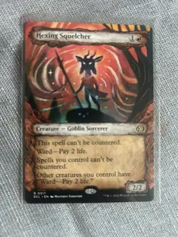 Magic the Gathering - Hexing Squelcher - Lorwyn Eclipsed - Fable Frame - MTG - Image 1