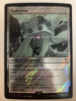 Skullclamp Commander: Final Fantasy Surge Foil Magic The Gathering 0355 MTG - Image 1