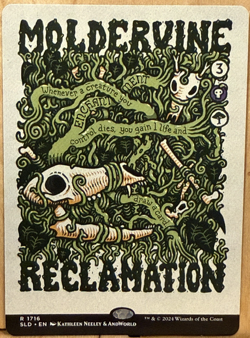 LIMITED EDITION Secret Lair MtG Moldervine Reclamation Unplayed NM Borderless - Image 1