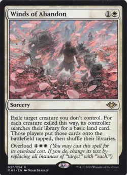 Winds of Abandon Modern Horizons Regular Rare #37 NM MTG - Image 1