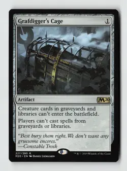 Grafdigger's Cage*Non-Foil* Promo Pack: Core Set 2020 227 LP - Image 1