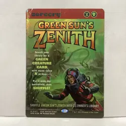 MTG Green Sun's Zenith Magic: The Gathering Special Guests Mythic Foil #0127 - Image 1