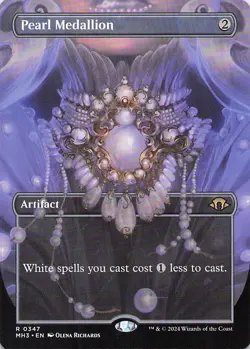 Pearl Medallion (Borderless) Modern Horizons 3 Regular - Image 1