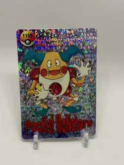 Pokemon Pocket Monsters 90’s Vending Prism Sticker #1155 Mr. Mime - Image 2
