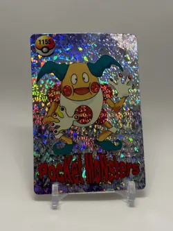 Pokemon Pocket Monsters 90’s Vending Prism Sticker #1155 Mr. Mime - Image 4