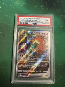 2022 POKEMON SWSH BSP FA/CHARIZARD V STAR ULTRA-PREMIUM COLLECTION#262 PSA 9 - Image 1