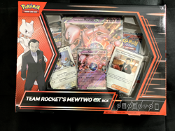 Pokemon TCG Team Rocket's Mewtwo ex Box - Image 1