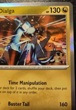 Dialga 135/191 Holo Rare Scarlet & Violet: Surging Sparks Pokemon TCG - Image 3
