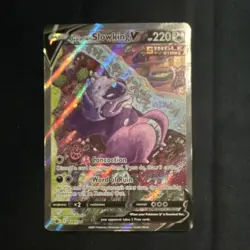 Pokemon Galarian Slowking V Ultra Rare Full Art Holo Chilling Reign 179/198 220. - Image 1