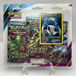 (402864) Pokemon XY Ancient Origins Booster 3-Pack Blister - Factory Sealed - Image 1