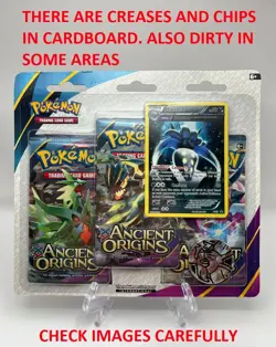 (402864) Pokemon XY Ancient Origins Booster 3-Pack Blister - Factory Sealed - Image 2