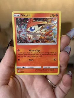 Pokemon TCG - Victini - Holo Black Star Promo - SM225 - Image 1