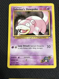 Pokemon TCG Gym Heroes / Gym Challenge Vintage Sabrina’s Pokemon Lot Of 8 - Image 2
