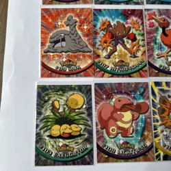 Pokemon Topps TV Animated Series 2 Bundle Inc Gengar #94 - Image 4