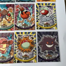 Pokemon Topps TV Animated Series 2 Bundle Inc Gengar #94 - Image 5