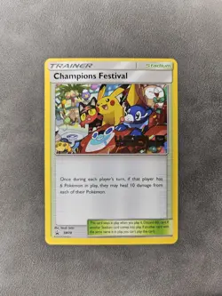 Pokemon TCG Champions Festival 2017 Pokemon World SM Promo SM78 English - LP - Image 1