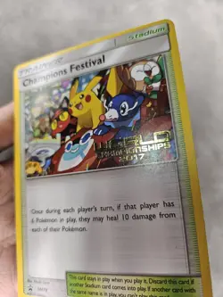 Pokemon TCG Champions Festival 2017 Pokemon World SM Promo SM78 English - LP - Image 4