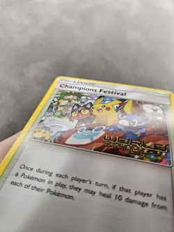 Pokemon TCG Champions Festival 2017 Pokemon World SM Promo SM78 English - LP - Image 5