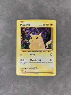 Pokemon TCG Pikachu 35/108 Cracked Ice Holo Deck Exclusive XY Evolutions - LP- - Image 1