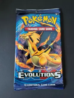 Pokemon XY Evolutions Sealed Booster Pack Charizard Art New & Sealed - Image 1