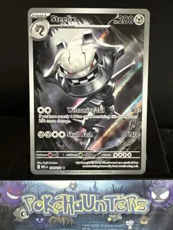 Pokemon Card Steelix 150/132 Illustration Rare Mega Evolution Near Mint - Image 1