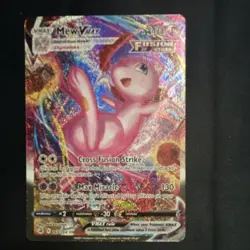 Pokemon Mew VMAX Secret Rare Alternate Art Holo Fusion Strike 269/264 310 HP - Image 1