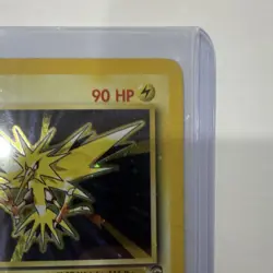 Pokemon TCG Zapdos 15/62 Holo Rare Fossil Unlimited English Mitsuhiro Arita - Image 2