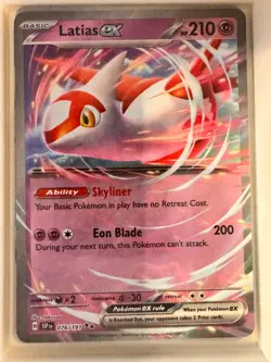Latias ex 078/191 Pokemon Surging Sparks Double Rare NM - Image 1
