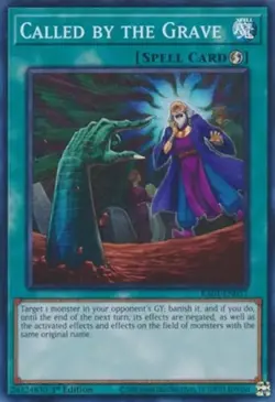 Yugioh! Called by the Grave - RA01-EN057 - Super Rare - 1st Edition Near Mint, E - Image 1