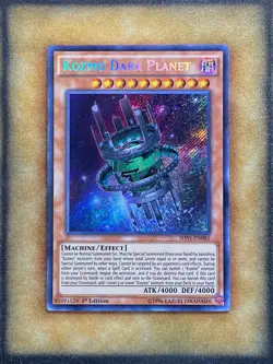 Yugioh Kozmo Dark Planet SHVI-EN085 Secret Rare 1st Ed NM - Image 1