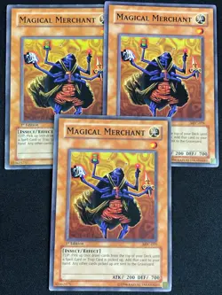 YUGIOH MAGICAL MERCHANT MFC-079 1ST COMMON X3 (LP) - Image 1