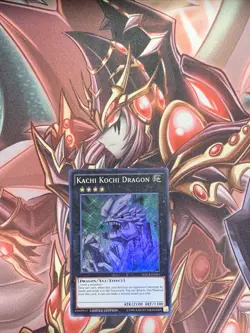 Yugioh - Kachi Kochi Dragon Super Rare MACR-ENSE1 - Image 1