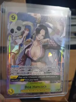 Boa Hancock Alt Art OP14-112 SR The Azure Sea’s Seven English One Piece TCG NM - Image 1