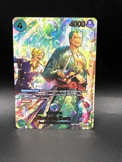 One Piece TCG OP14 Roronoa Zoro SP PRB02-006 - Image 1