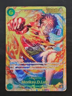 Monkey D. Luffy OP13-118 - One Piece Carrying On His Will SEC - Image 1