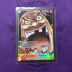 One Piece TCG -Marshall.D.Teach - OP09-081 - Emperors in the New World - Alt Art - Image 1