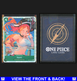 Nami 2025 One Piece The Azure Sea's Seven Border Holo SR OP14 031 - Image 3