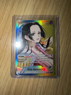 Boa Hancock OP14-041 Alternate Art Foil The Azure Sea’s Seven (OP14) One Piece - Image 3