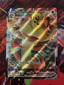 SWSH: Sword & Shield Promo Cards #SWSH005 Meowth VMAX - Image 1