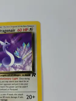 Pokemon Card 1st Edition Team Rocket Dratini & Dark Dragonair US - Image 4