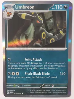 HOLO Umbreon 059/131 NM / M Prismatic Evolutions Pokemon Card $2 Combined Ship - Image 1