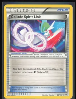 Gallade Spirit Link Normal 83/108 Pokemon XY06: Roaring Skies LP Pokemon Card - Image 1