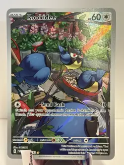 Pokemon TCG Rookidee Holo Illustration Card 225/193 Paldea Evolved - Image 1