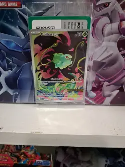 Pokemon TCG Bulbasaur Mega Evolution Stamped Holo Card 133/132 Sealed - Image 1